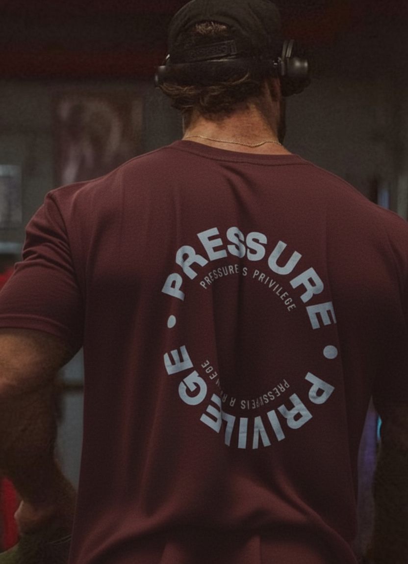 The "Pressure is a Privilege" Oversized Terry Tee