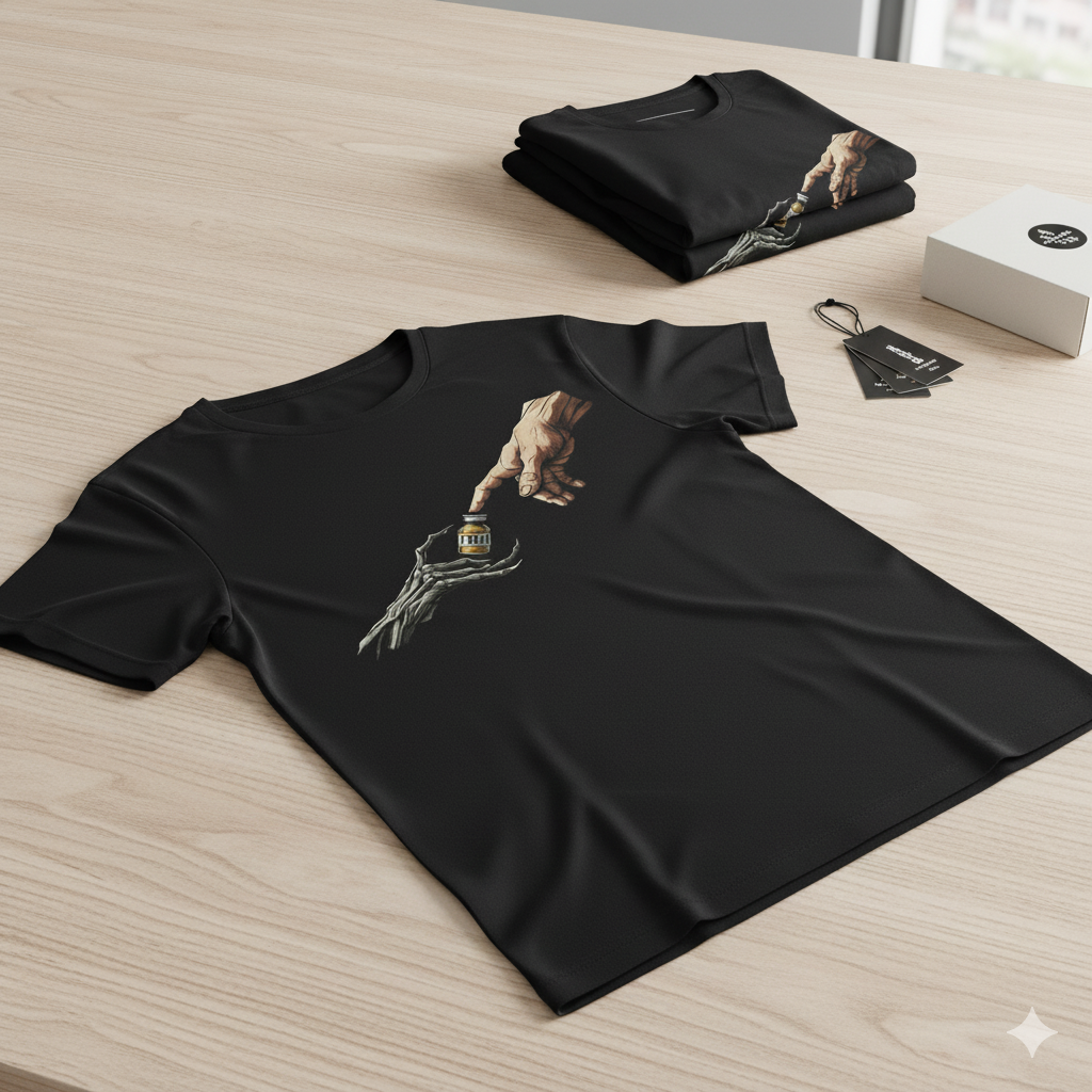 The 'Tren Anabolic' Tee: Premium 180 GSM Cotton T-Shirt