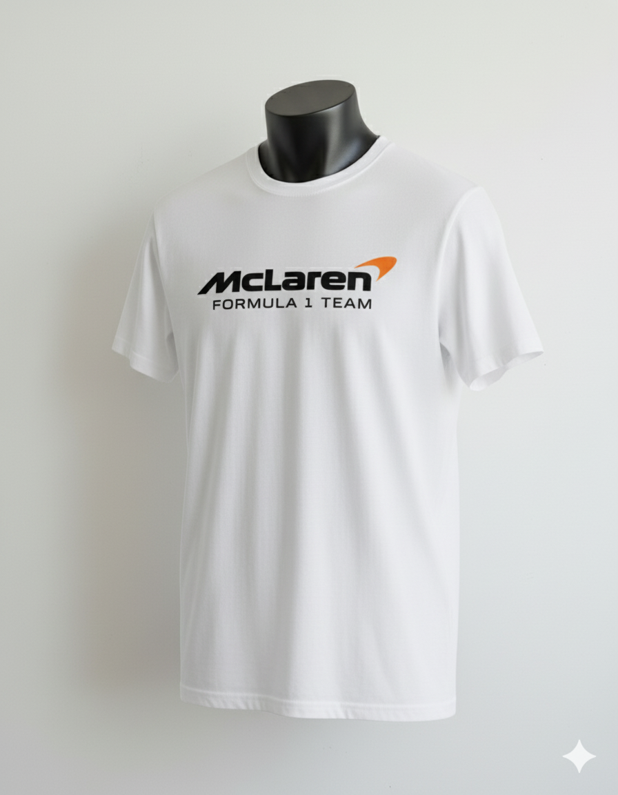 McLaren F1 Team Spirit Tee: Premium 180 GSM Cotton